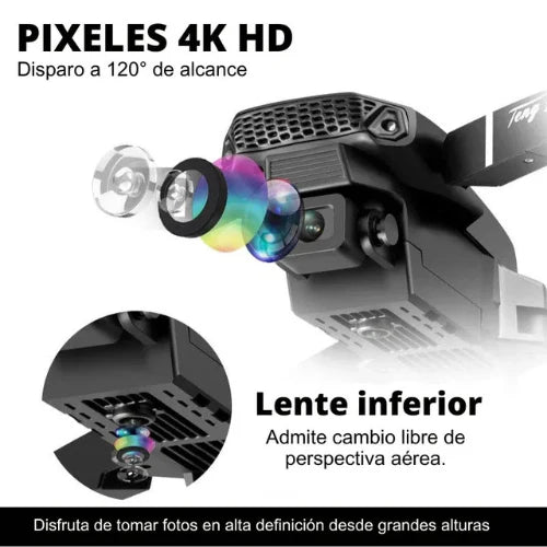 [OFERTA] - Dron Max Sky Vision 4K + DOBLE BATERÍA + CONTROL PANTALLA CELULAR